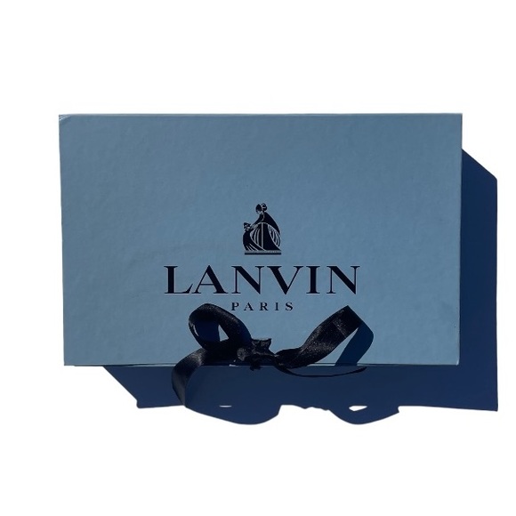 Lanvin Paris Quilted Leather Clutch Wallet - Picture 2 of 7